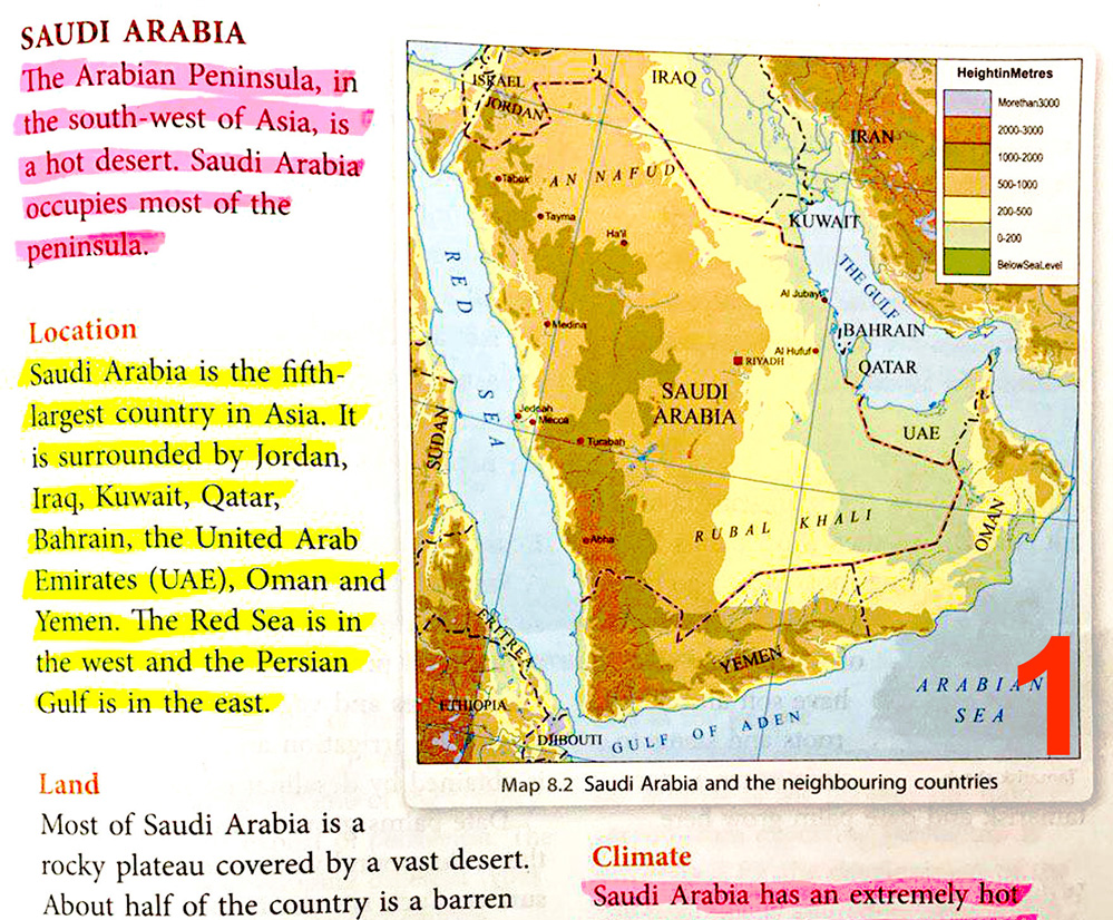 اصلاح خلیج فارس در کتاب درسی هند 